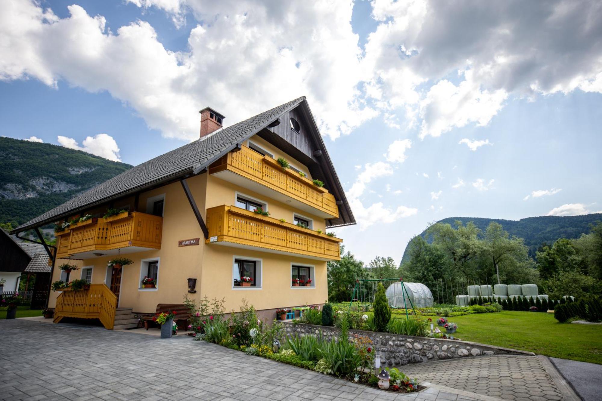 Apartmaji Matej Cvetek Bohinj Dış mekan fotoğraf