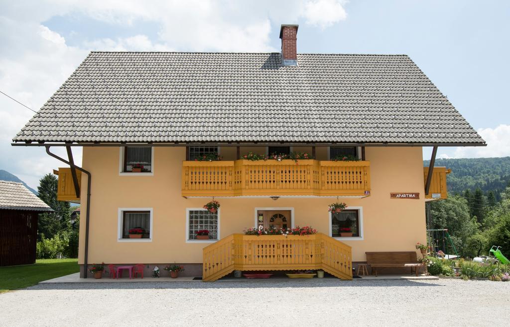 Apartmaji Matej Cvetek Bohinj Dış mekan fotoğraf